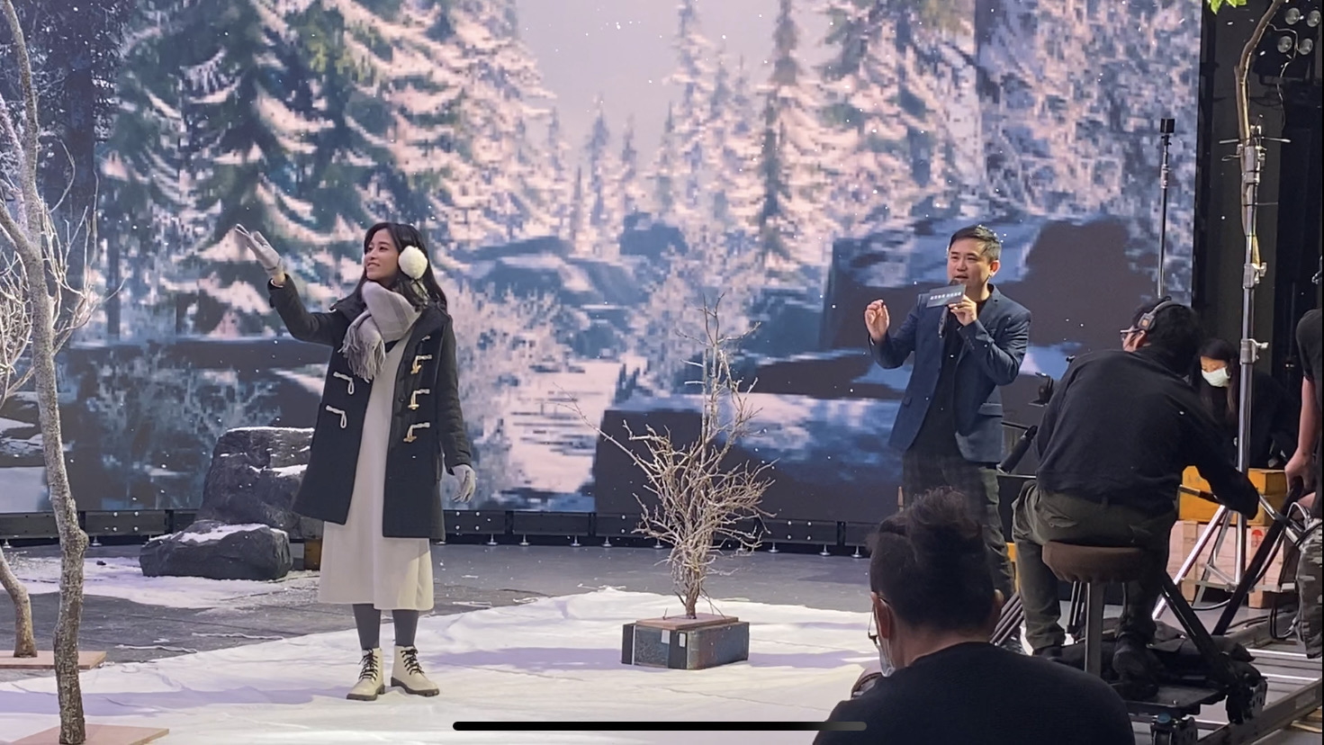 友達以ALED先進顯屏技術，與金馬獎視覺特效團隊「再現影像」攜手合作打造LED虛擬攝影棚，提供沉浸式表演體驗，並精簡拍攝成本與時間