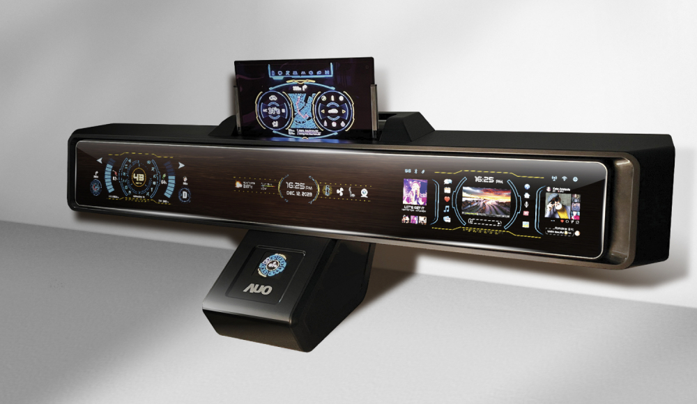 YY易游m6米乐Micro LED沉浸式车舱显示方案结合 可卷式、可伸缩的Micro LED应用并可呈现不同的质感纹路，展现人性化设计