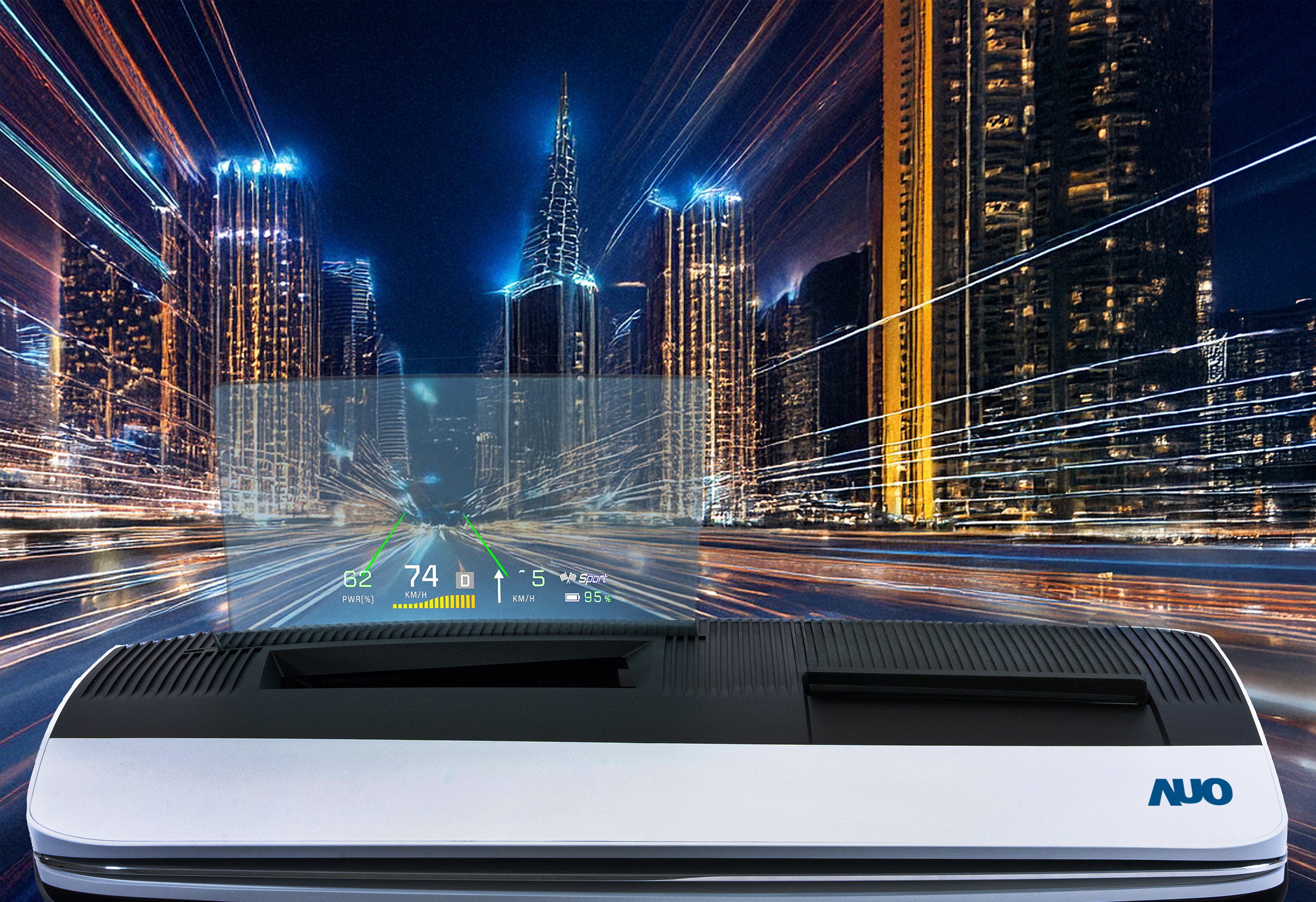 YY易游m6米乐推出13吋Micro LED抬头显示器，提供高入眼亮度、高色彩饱和度的显示质量，在阳光下或黑暗中都清晰可见，并利用Micro LED模块体积小的优势，解决车用空间有限的痛点