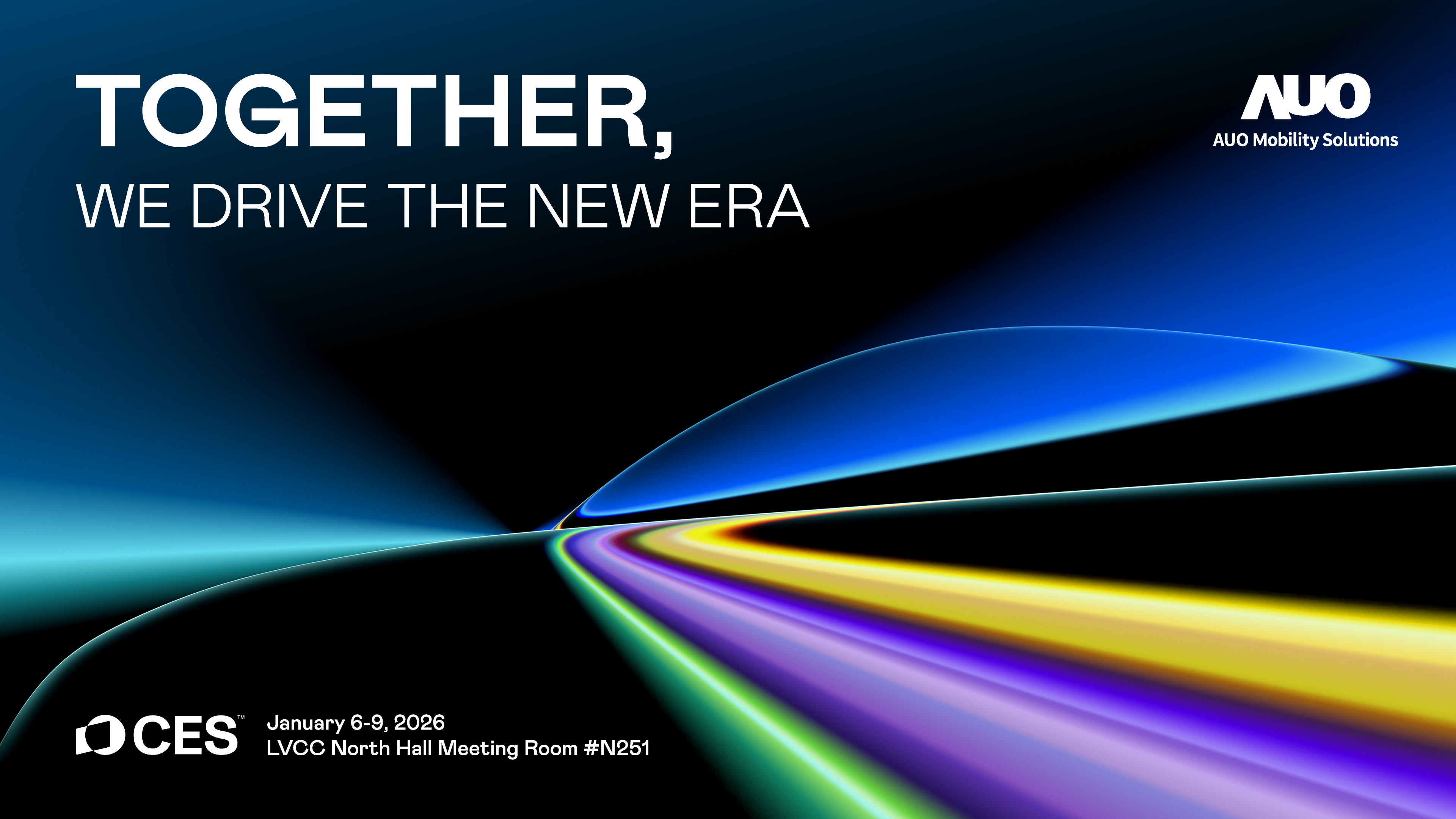 友達宣布將以旗下新成立的子公司「友達智慧移動AUO Mobility Solutions」首亮相CES 2026，大秀其在智慧座艙解決方案的創新整合實力